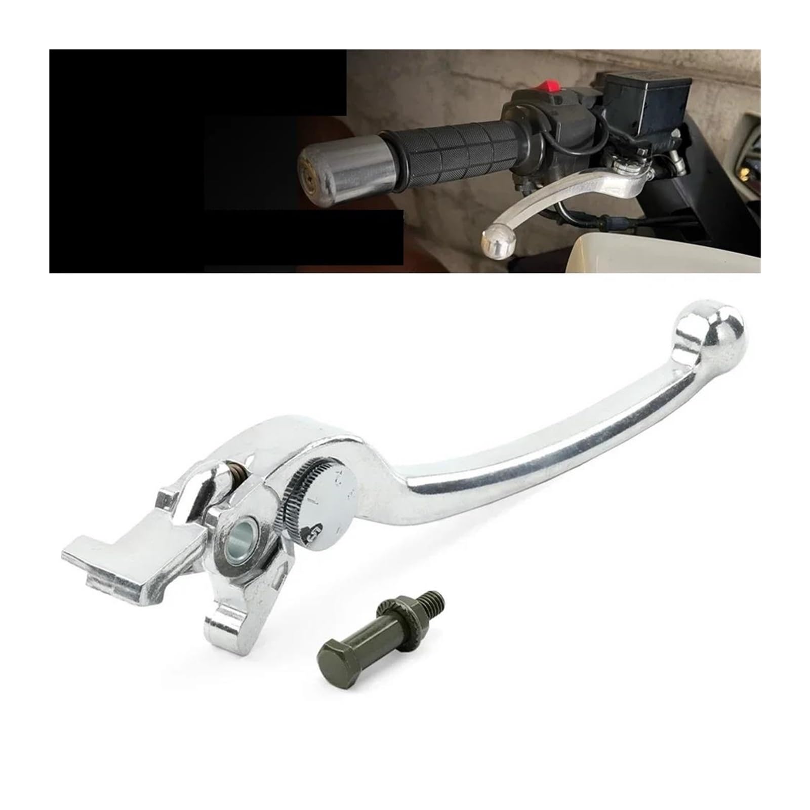 Levier d'embrayage pour Suzuki GSF 400 600 650 1200 1250 N/S pour Bandit GS500E GZ 125 250 pour Marauder TL1000S Levier Frein Avant Poignées Moto Aluminium Frein Guidon Poignées