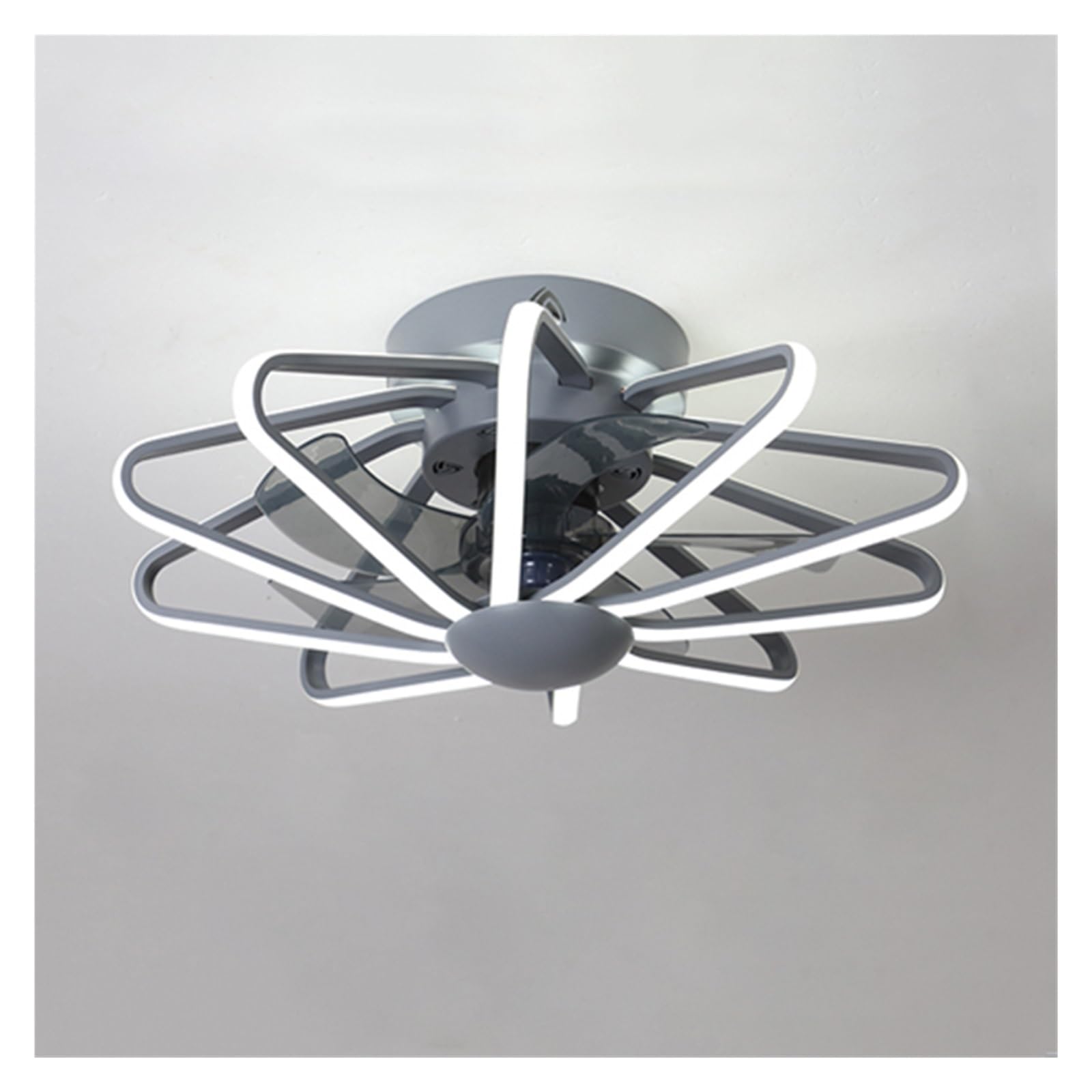 ERETYRET Ceiling Ventilator lamp Fan Light Bedroom Living Room Lamps Integrated LED Fans Pure Copper Motor with Remote contorl Quiet Cooling(3)
