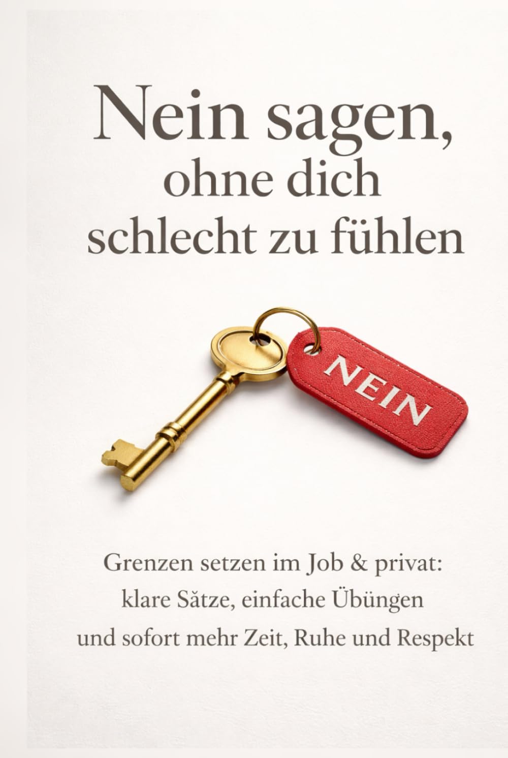Nein sagen, ohne dich schlecht zu fühlen: Grenzen setzen im Job & privat: klare Sätze, einfache Übungen und sofort mehr Zeit, Ruhe und Respekt