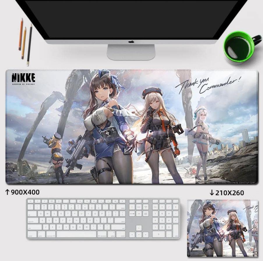 Amazon.co.jp: YHN 勝利の女神：NIKKE マウスパッド デスクマット PVC