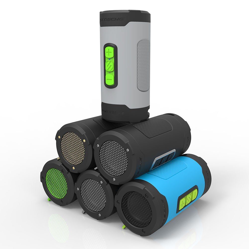 スピーカー・ウーファー SCOSCHE BOOMBOTTLE H2O Scosche boomBOTTLE H2O + Rugged Impermeable Altavoz Bluetooth