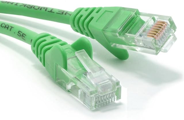 kenable Green Network Ethernet RJ45 Cat5E-CCA UTP PATCH 26AWG Cable Lead 2m [2 metres]