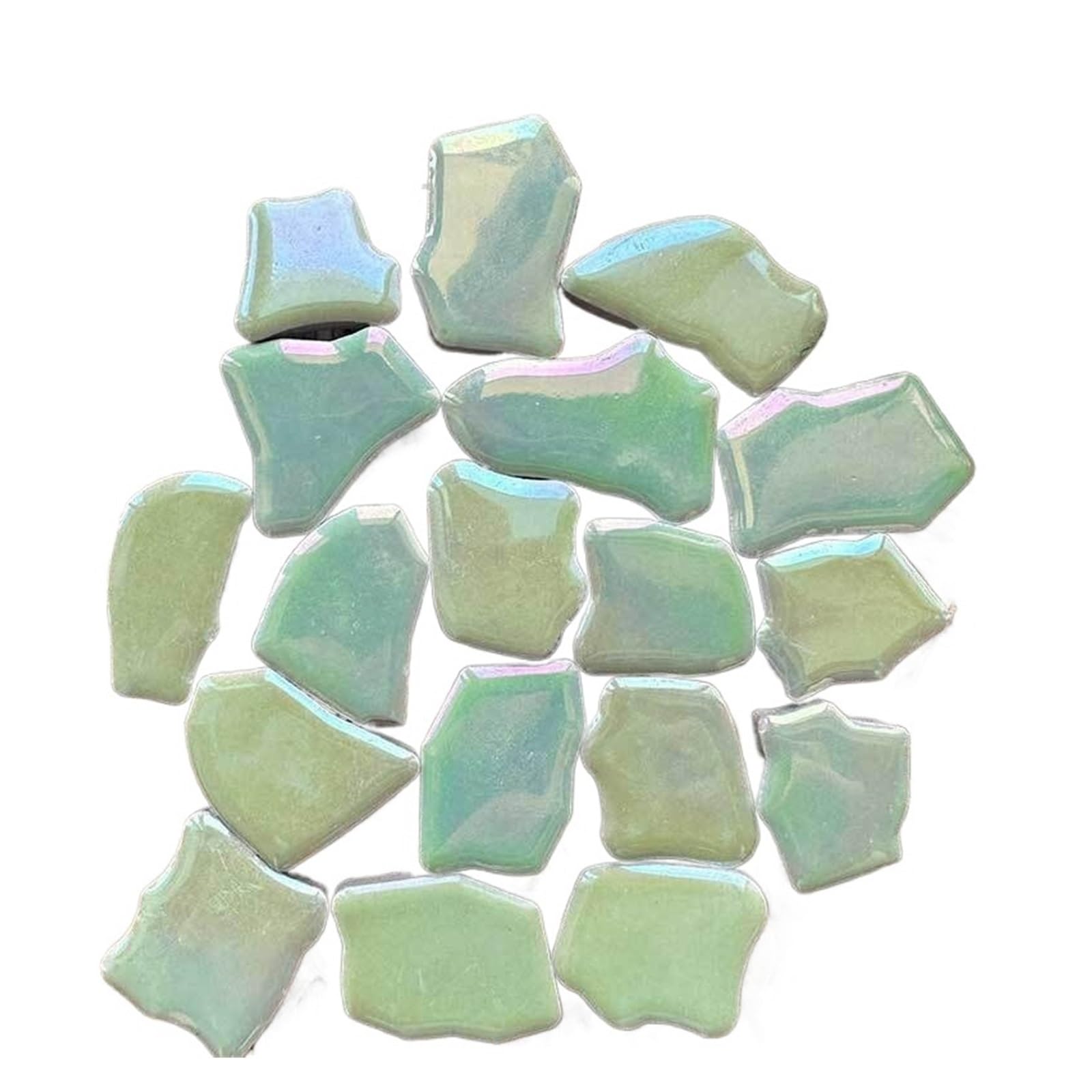 Sppeoukj Color2 100G Irregular Ceramic Mosaic Tiles Multi Color Piece Diy Making Stones For Craft Hobby Arts Home(Color2)