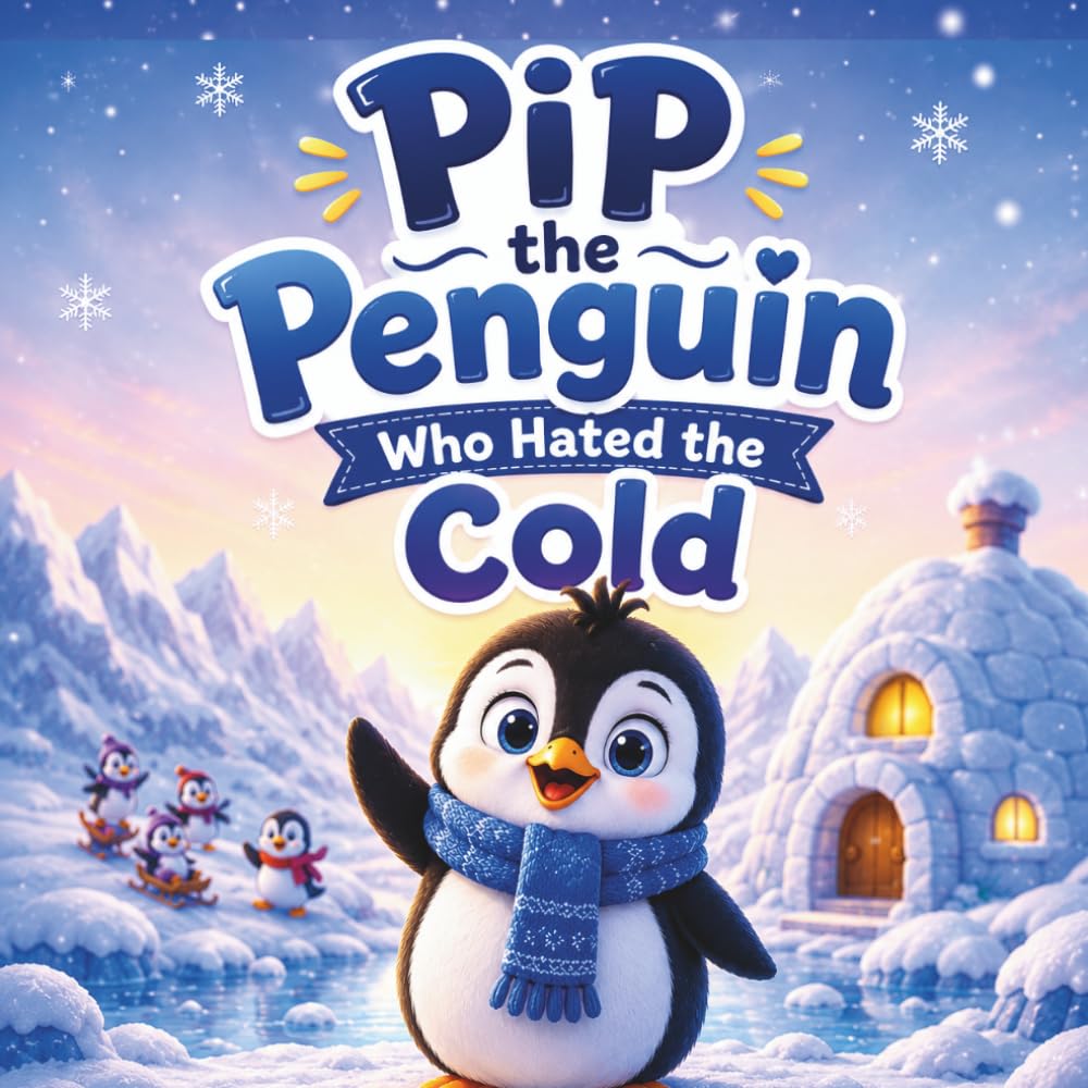 Pip the Penguin Who Hated the Cold: A Heartwarming Children’s Story About Friendship, Family, and Learning to Love Home