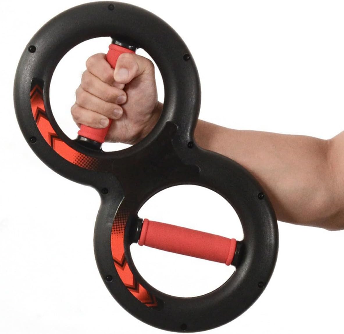 Multifunction Heavy Grip Strengthener 15kg Crimson 8-shaped Wrist and Forearm Exerciser Hand Grippers for Fitness and Strength Training