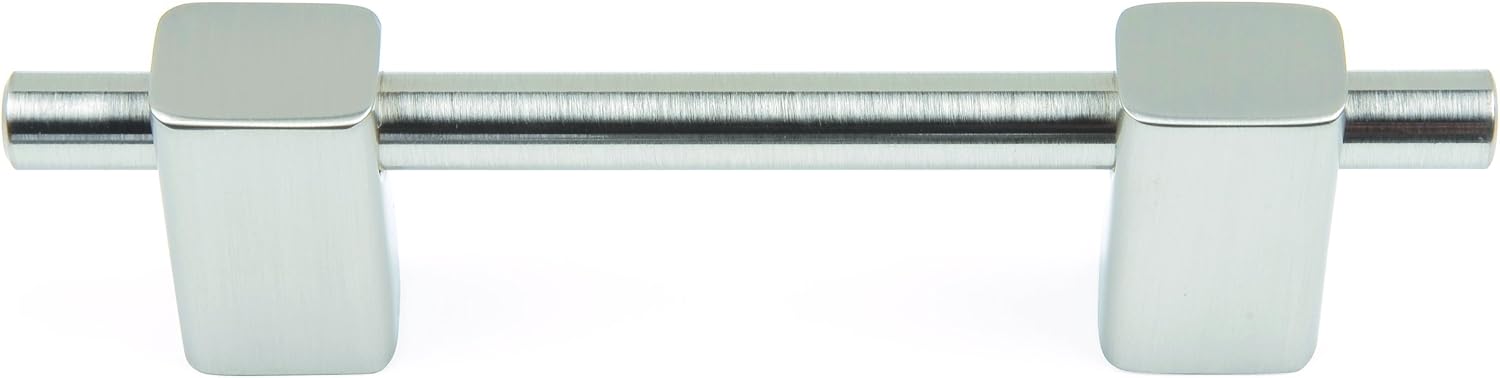 Atlas Homewares 295-BRN 4-3/4-Inch Element Pull, Brushed Nickel