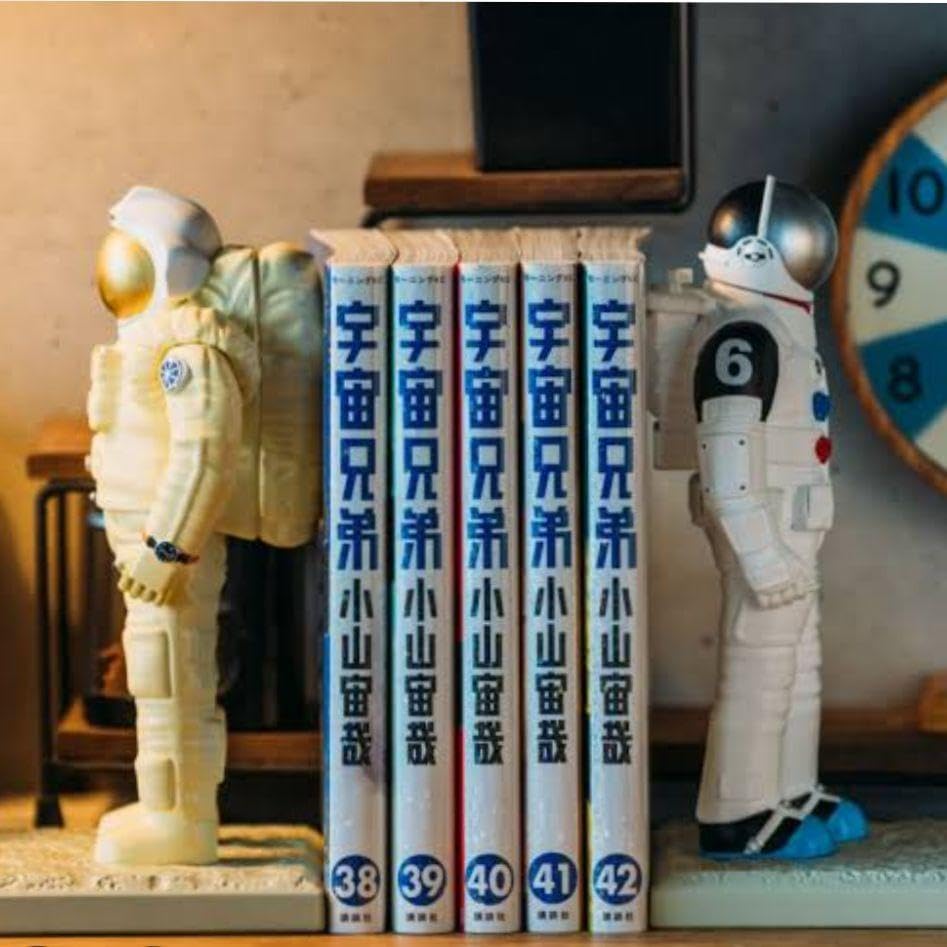 宇宙兄弟 43巻 特装版ムッタとヒビトの月面3Dブックスタンド 宇宙兄弟