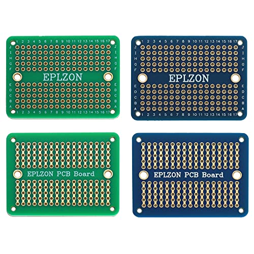 EPLZON Solderable Breadboard Mini PCB Board GoldPlated