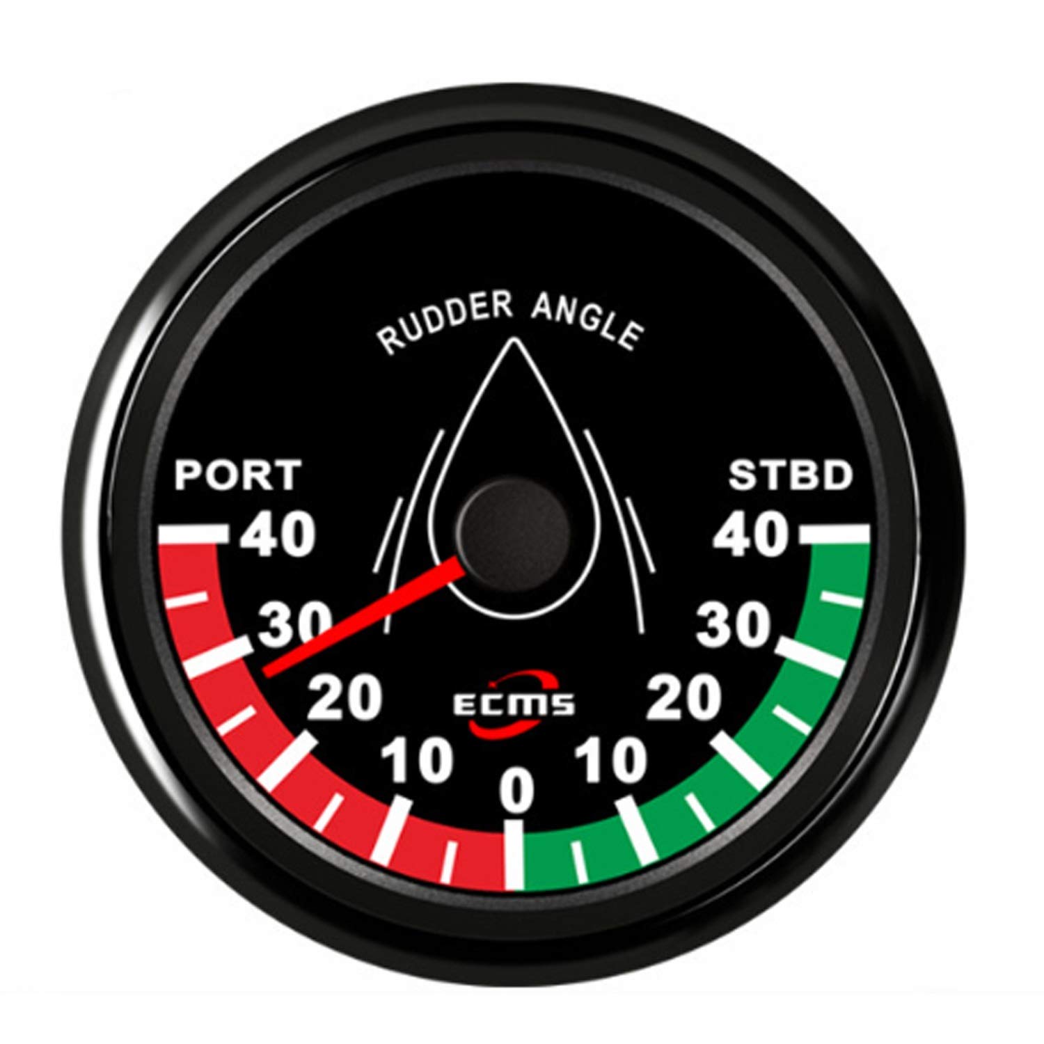 Buy Auto Meter Universal Analog Rudder Angle Indicator Gauge Meter
