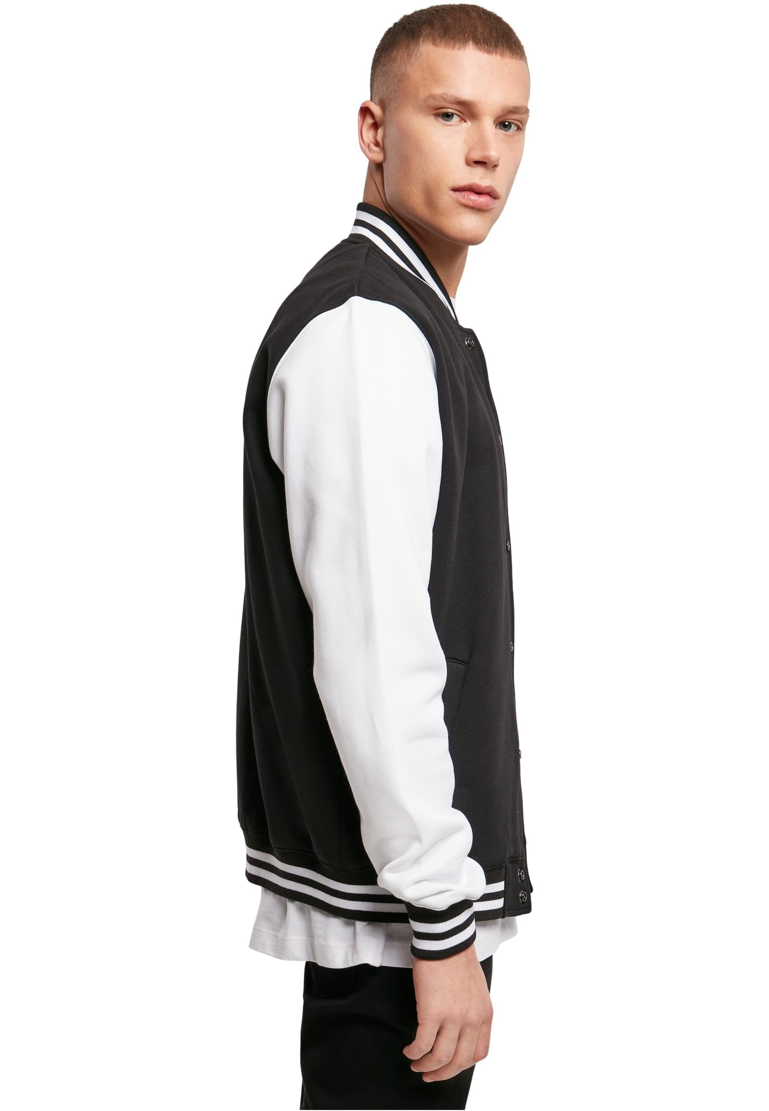 Build Your Brand Sweat College Jacket Jacke Homme