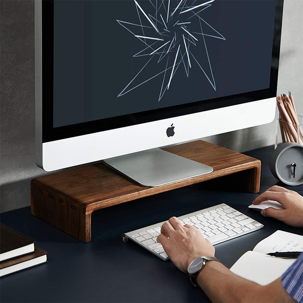 Xyanzi-zhiwujia Piattaforma rialzata Supporto per mensola Supporto per Monitor per Laptop Supporto per Tavolo da Studio Supporto da Tavolo per Desktop TV 50x20x8cm / Scaffale Funzionale