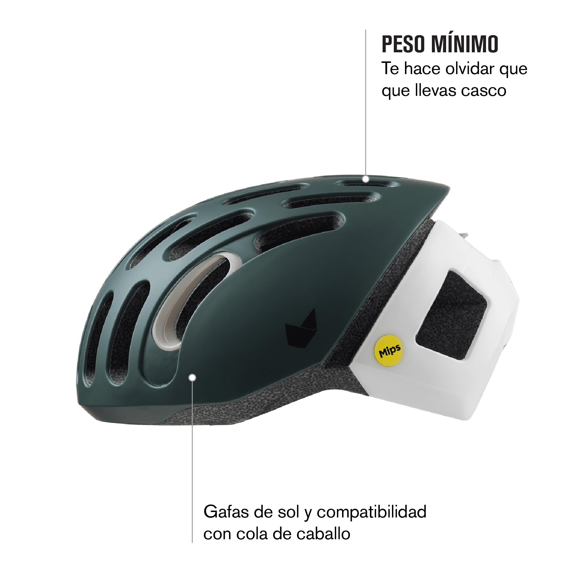 CATLIKE Whisper II Casco de Ciclismo Unisex para Adulto – Carretera, MTB y Gravel con 29 Ventilaciones, Diseño Ligero, Sistema de Ajuste VPS y Protección de Seguridad MIPS