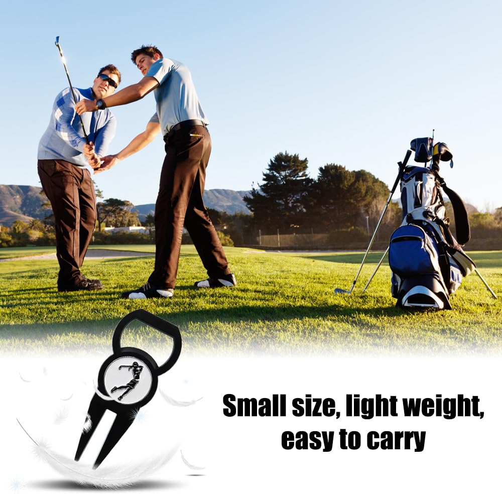 MiOYOOW Strumento di Riparazione Divot Golf con Apribottiglie
