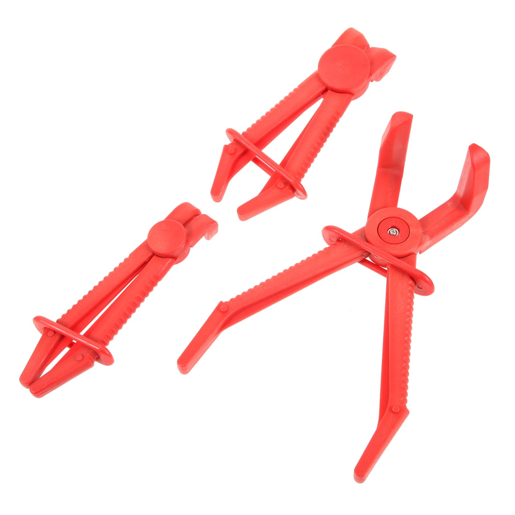 MAGICLULU 3pcs Hose Clamp Pliers Ergonomic Pinch Off Tools for Automotive Repair Lightweight Construction for Brake Radiator Systems Essential Workshop Accessories