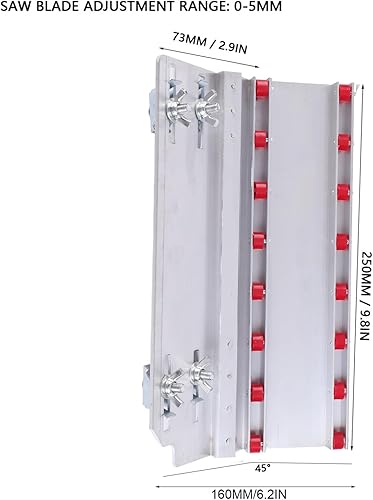 Miniatura 2 de YWBL-WH Máquina de biselado de azulejos Herramienta de corte de ángulo de 45 grados Máquina manual de corte de piedra de escritorio Herramienta