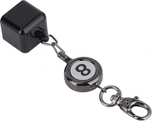Miniatura 6 de Fydun Billar Billar Billar Taco Tiza Titular con Clip para Cinturón Retráctil Mesa de Billar Accesorios Ocio Deportes Sala de Juegos