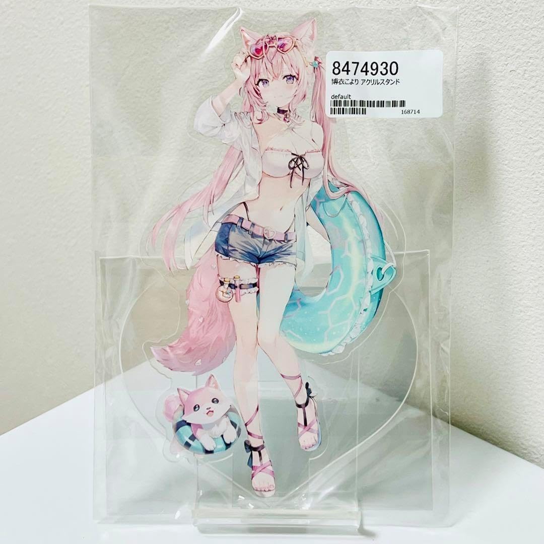 ホロライブ C102 博衣こより ラバーマット さしみねこ屋 ももこ 【公式