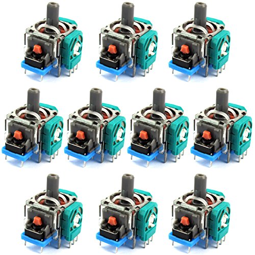 10 X 3D Rocker Analog Joystick Sensor Module For Sony Ps4 Xbox One Wireless Controller Controller Replacement #TOP1