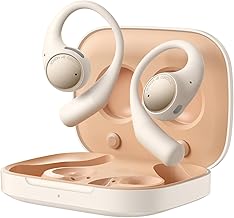 HONOR Earbuds Open, AI Live Translation, Active Noise Cancellation, Bluetooth 5.2 Headphones with 3 Microphone, 22 Hours Bluetooth Earphones, IP54 Wireless Headphones in Ear, Gold