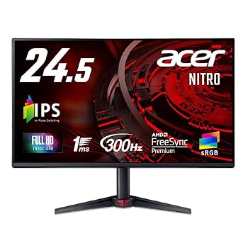 Acer Nitro 24.5インチ FHD モニター IPS 240Hz Amazon.co.jp: Acer ゲーミングモニター 24.5インチ VA フルHD