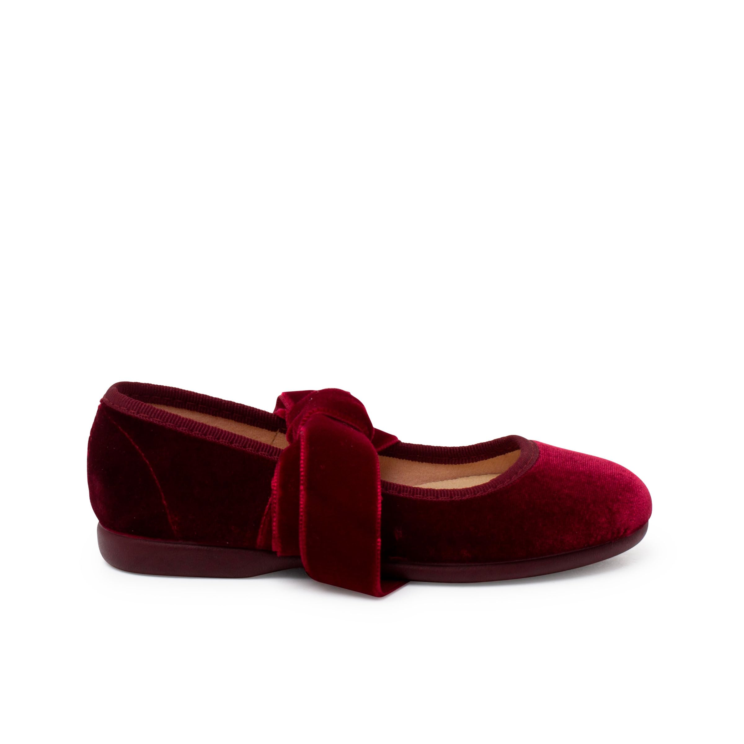 Pisamonas Ballerine con Cinturino Fiocco Velluto