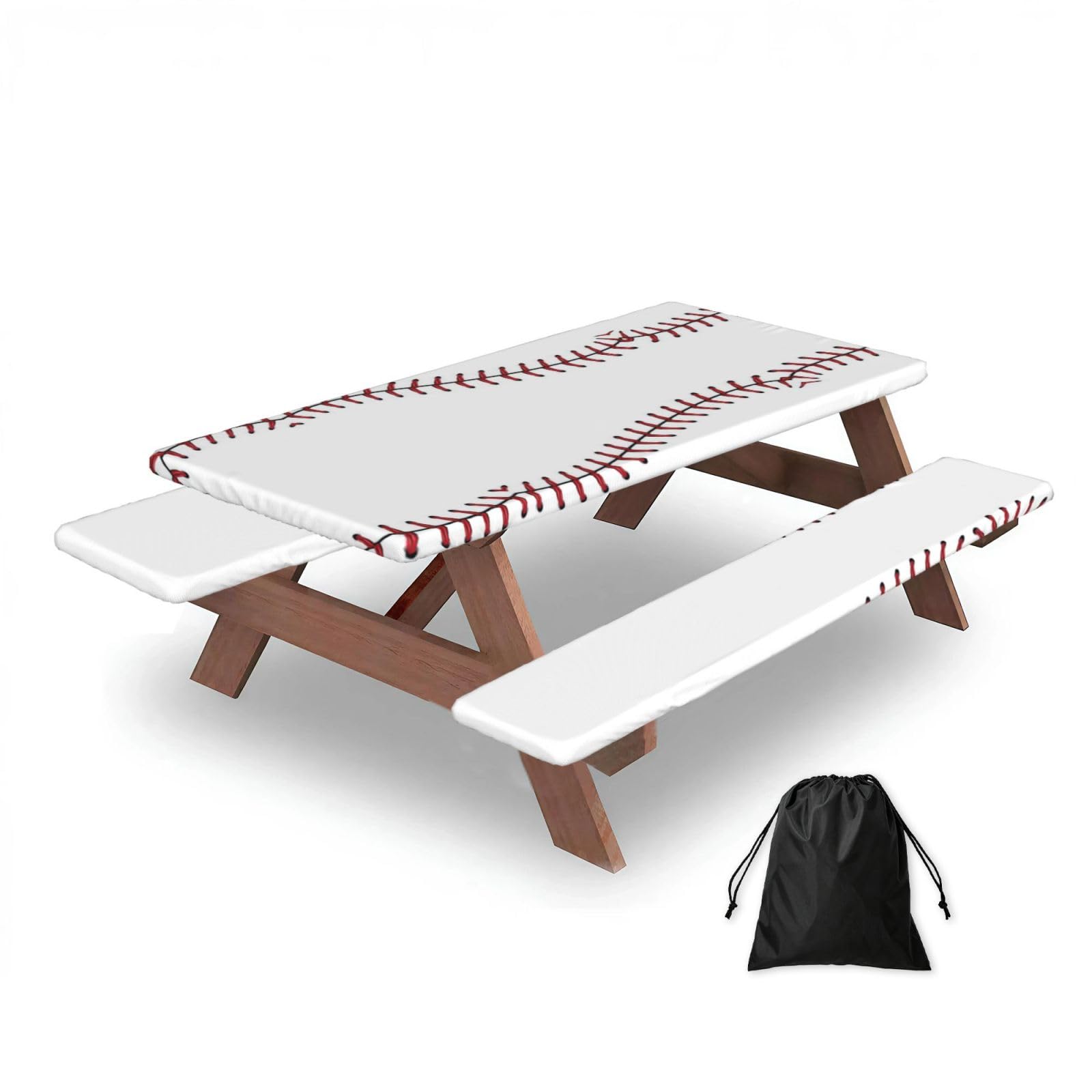 Housse de table de pique-nique chic pour des repas de camping chaleureux en famille