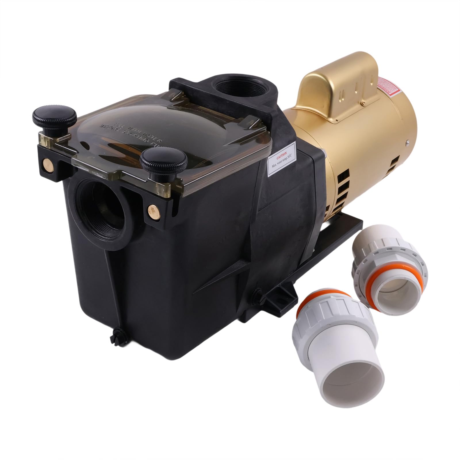 W3SP2621X25 SP2621X25 Moteur de pompe de piscine haute efficacité 2,5 HP 115/230 V à vitesse unique compatible avec piscine creusée et spa