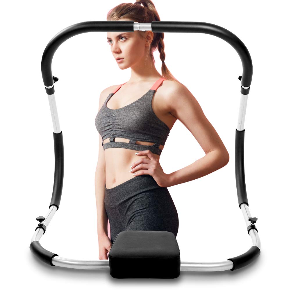 Ejoyous Bauchtrainer Bauchmuskeltrainer, AB Roller Bauch Trainer Fitnessgerät AB Bauch Roller Trainingsberät Bauchtrainer Rücken Bauch Fitness Trainer Muskel