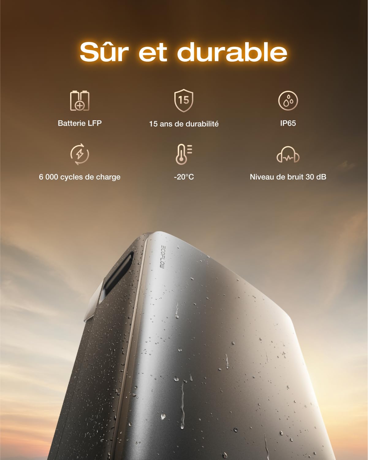 EF EcoFlow STREAM Ultra X Batterie 3,84 kWh pour kit solaire | Entrée solaire 2800 W (4 MPPT), seuls quelques petits défauts dans l'emballage, le produit n'a pas été utilisé(Reconditionné)