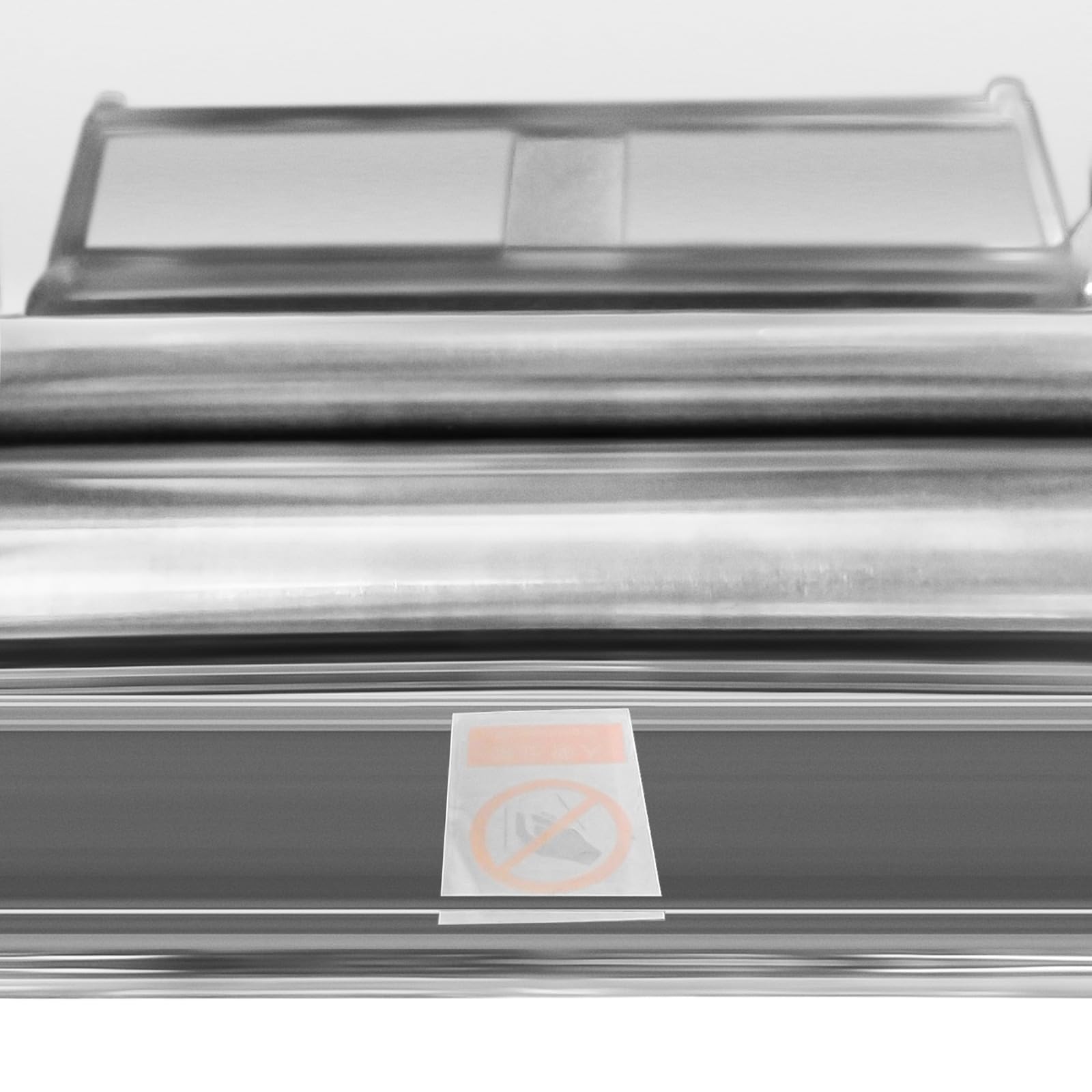 Royal Catering Machine à pâtes électrique - 28 cm - épaisseur de pâte de 1 à 14 mm, 600 W, roule et coupe pâte 3 mm/9 mm, inox résistant, laminoir professionnel