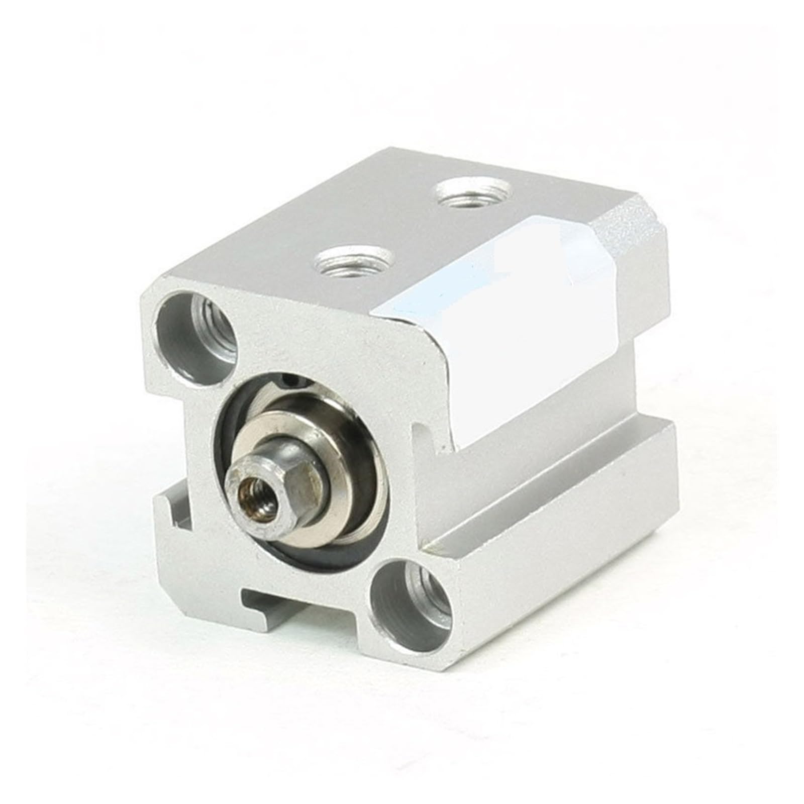 Gqnblvhzupdm Sda Air Cylinder, 1 Pcs 12Mm Bore 15Mm Stroke Stainless Steel Pneumatic Air Cylinder 12-15