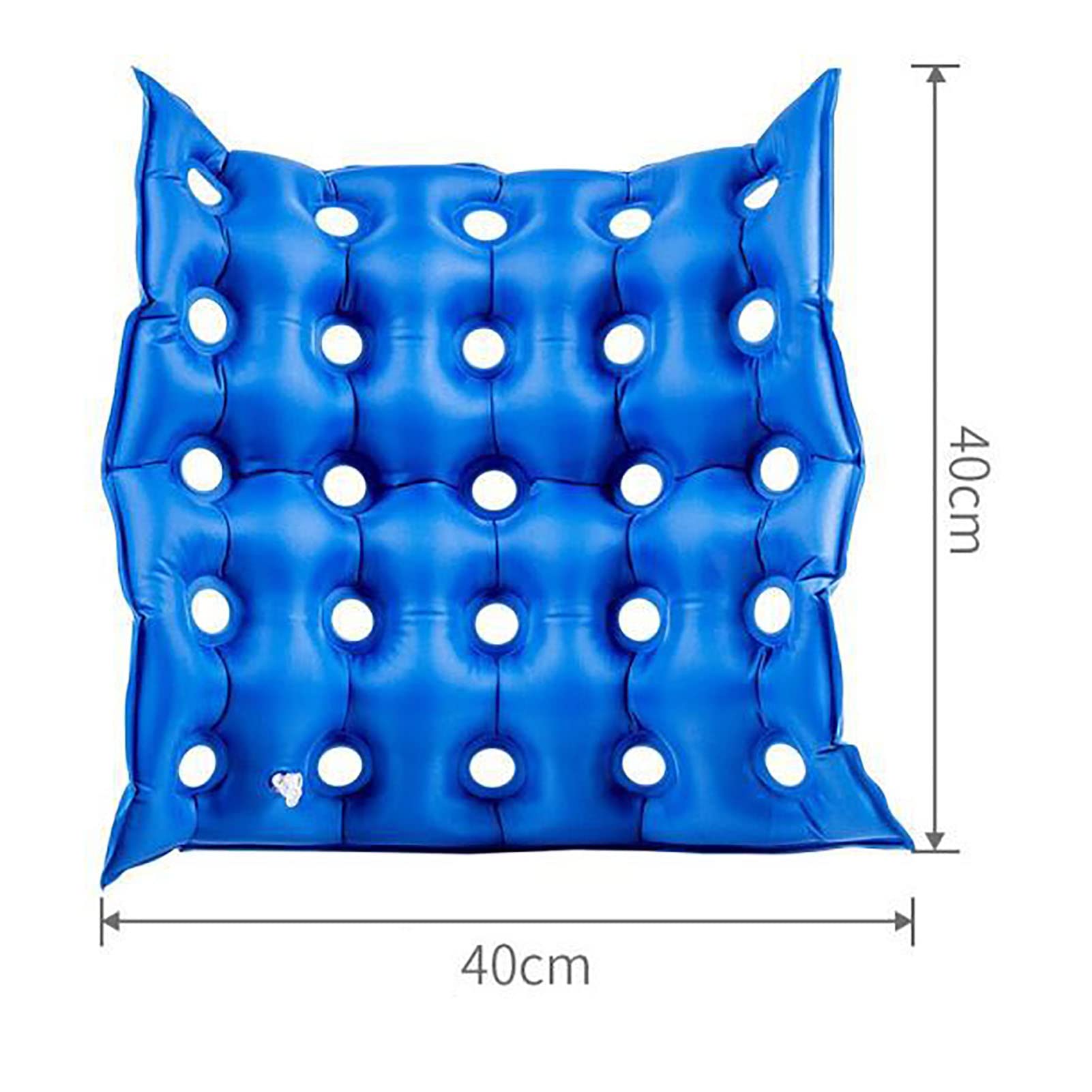 Cuscino per Sedia ad Aria, Cuscino per Sedia ad Aria per Sedia a rotelle, Sedia da Ufficio, Auto, casa, Cuscino antidecubito, Volume Regolabile e Protezione Antiscivolo per Fianchi