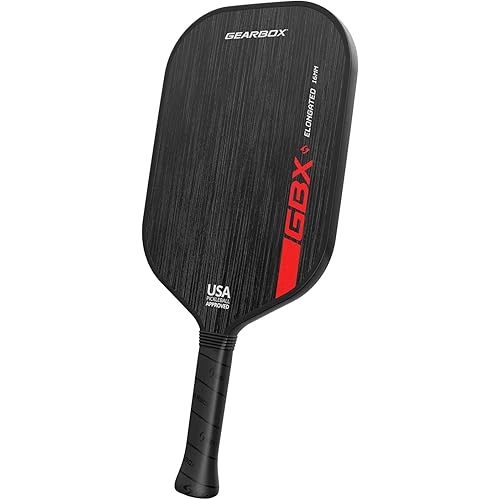 Gearbox GBX Elongated Pickleball Paddle, 16mm
