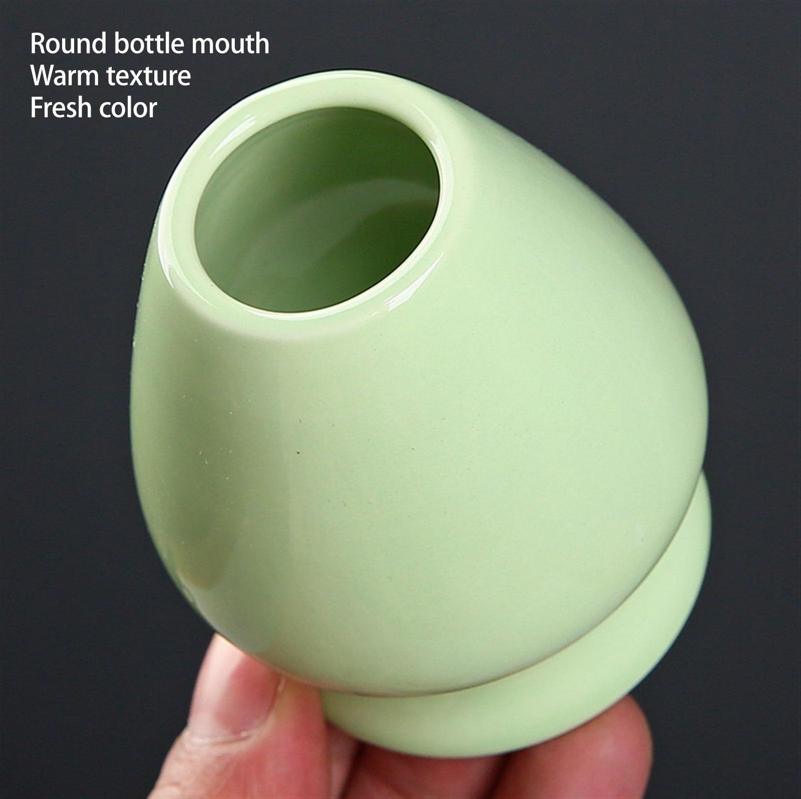 Ensemble de 4 Pièces Bol à Matcha avec Bec Verseur Matcha Kit Cadeaux Traditionnels Cuillere Matcha(Black A)