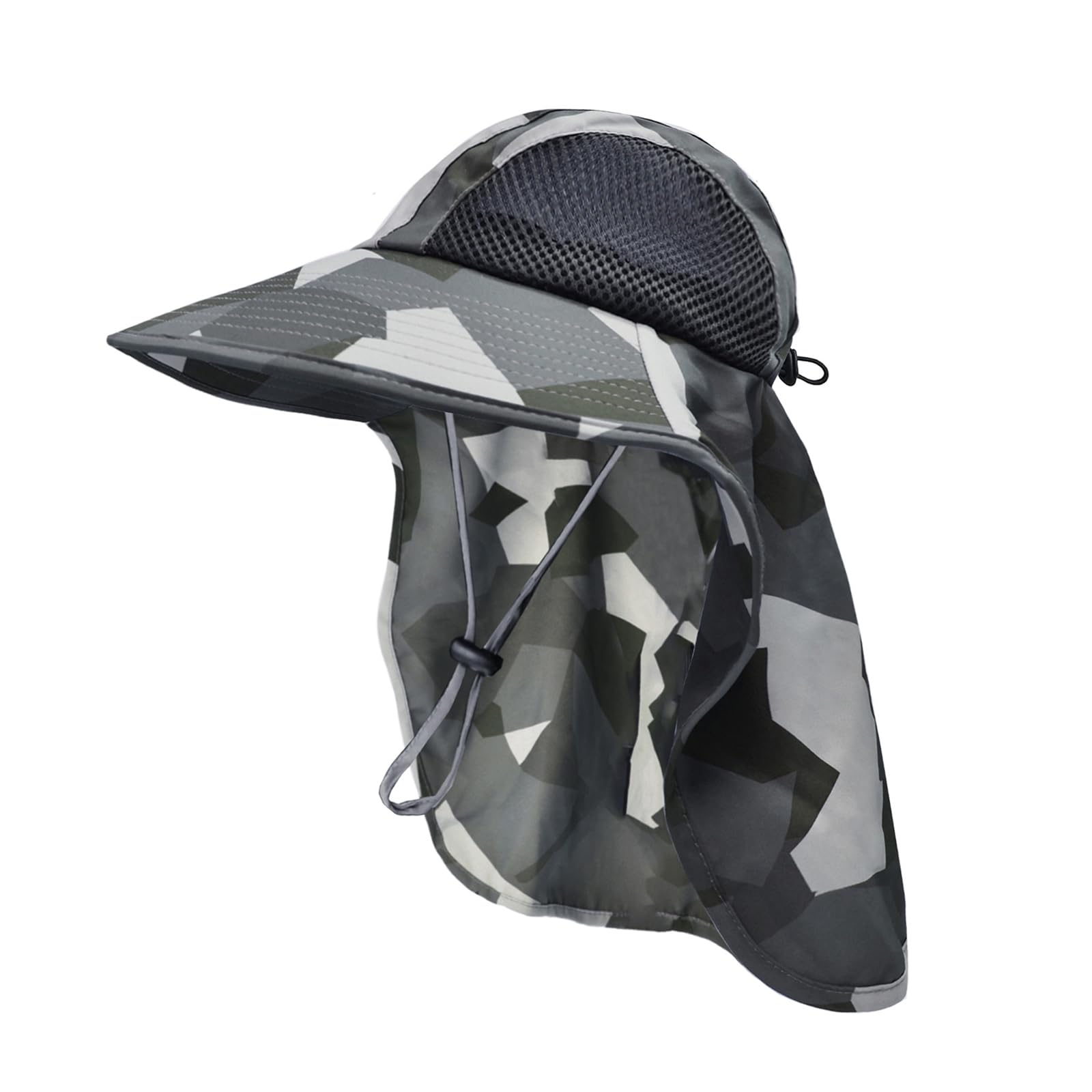 Sun Hat for Men Women with Neck Flap,UPF 50+ UV Protective Hiking Fishing Hats,Wide Brim Sun Hat for Women&Men