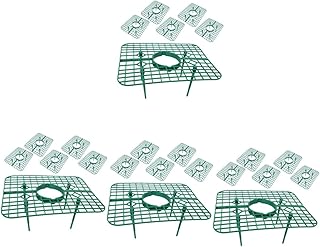 Yardwe Prateleiras De Cultivo De Plantas De 24 Peças Suportes De Vegetais De Escalada Suporte De Varanda Plantio Para Estandes Suportes De Crescimento De Plástico Suportes De