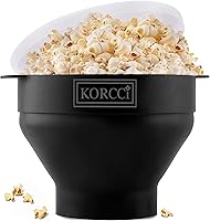 Vista 22 de El Original Korcci Palomitero de Silicona para Microondas, Palomitero para Microondas, Tazón Plegable para Hacer Palomitas en Microondas, No