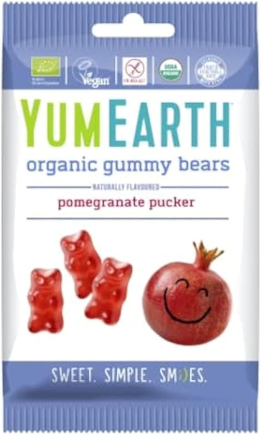 Yum Earth Organic Gummy Bears, 50 gm, large