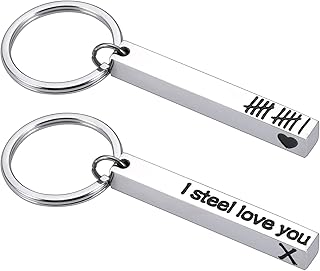 Valentines Gifts for Him 11 Year Anniversary Keychain Gifts for Boyfriend Husband Her from Wife Girlfriend Christmas Stocking Stuffers Birthday Gifts for Couple Men 11 Anniversary Wedding Love Gifts