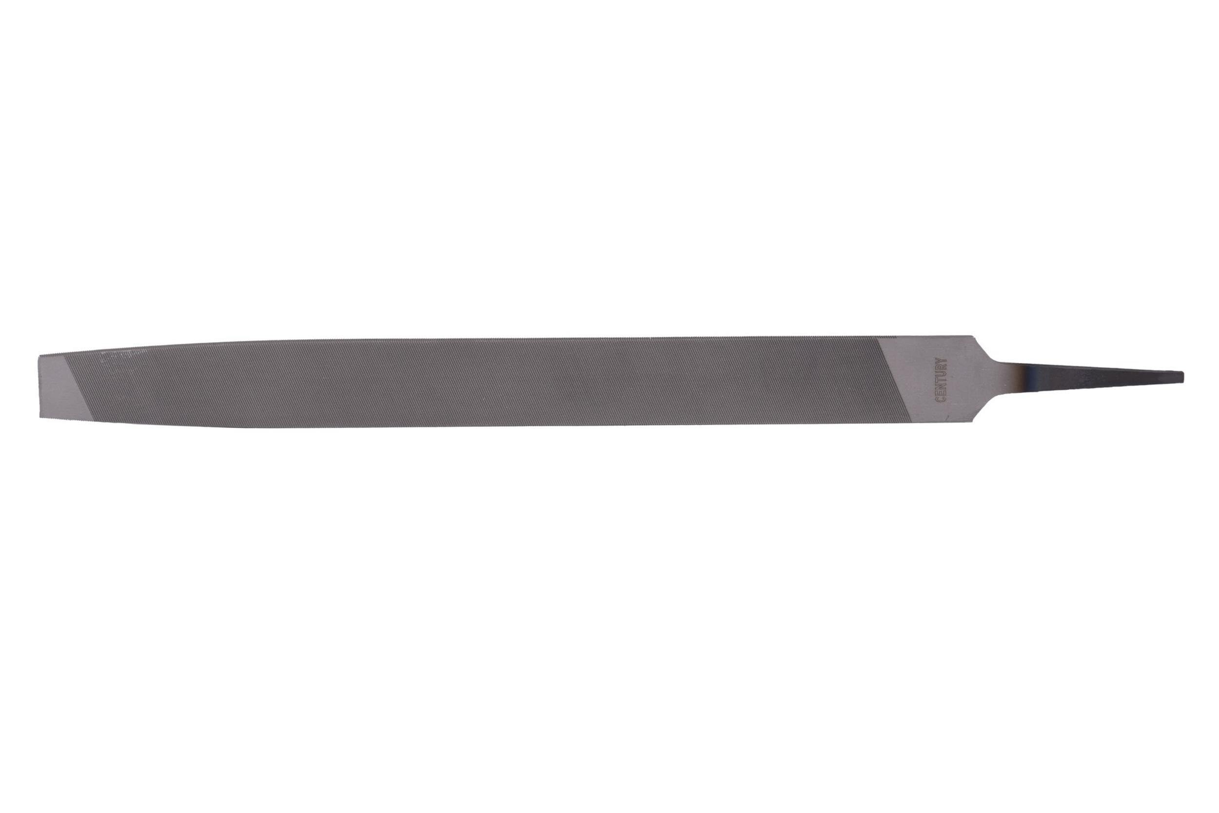 Century Drill & Tool – 04054 Mill Bastard Hand File – 12” Carbon Steel Construction with Steel Finish – Metal Working & Construction Projects