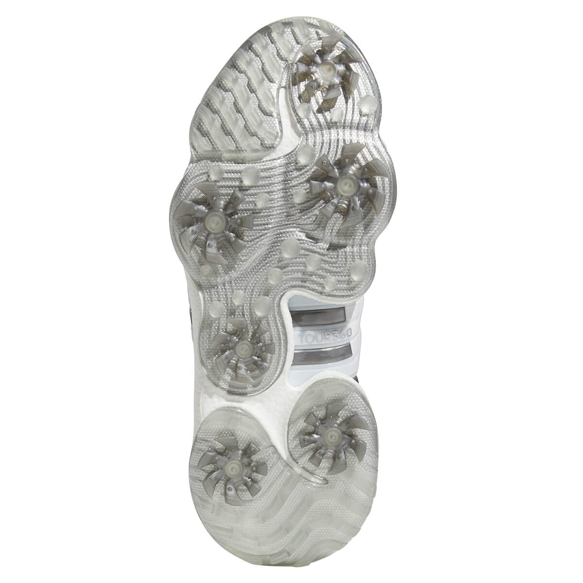 adidas Golf Herren Tour360 22 Spiked wasserdichte Leder Recycling Golfschuhe