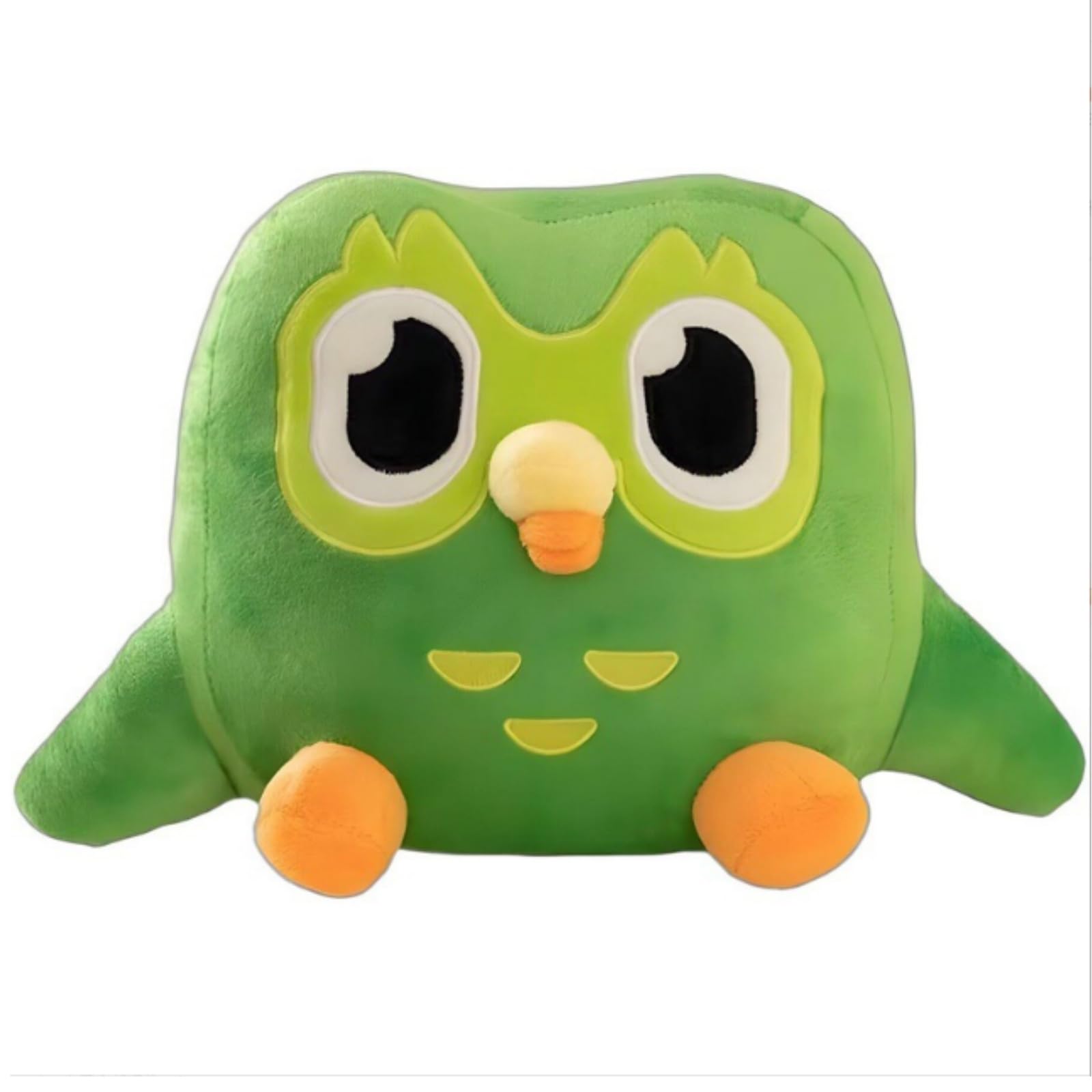 Duolingo Plush, 27cm Green Owl Plush Toy, Soft Stuffed Owl Teddy, for Home Decoration, Kids Room Decor, Birthday Gift, Christmas Stocking Stuffer