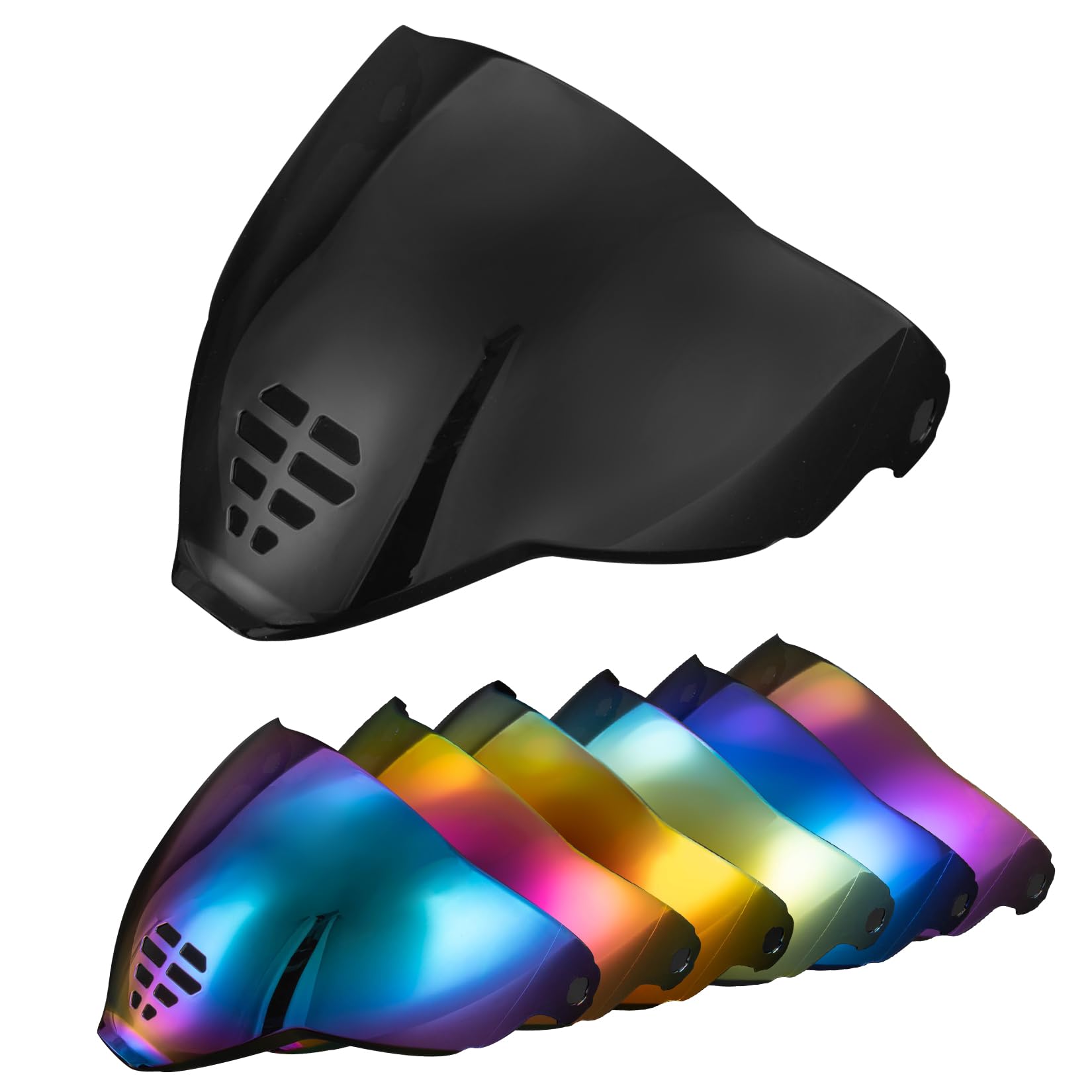 PSLER IC 06 visor- Icon Airflite Face Shield Motorcycle Helmet Visor Replacement for Icon Airflite IC06,