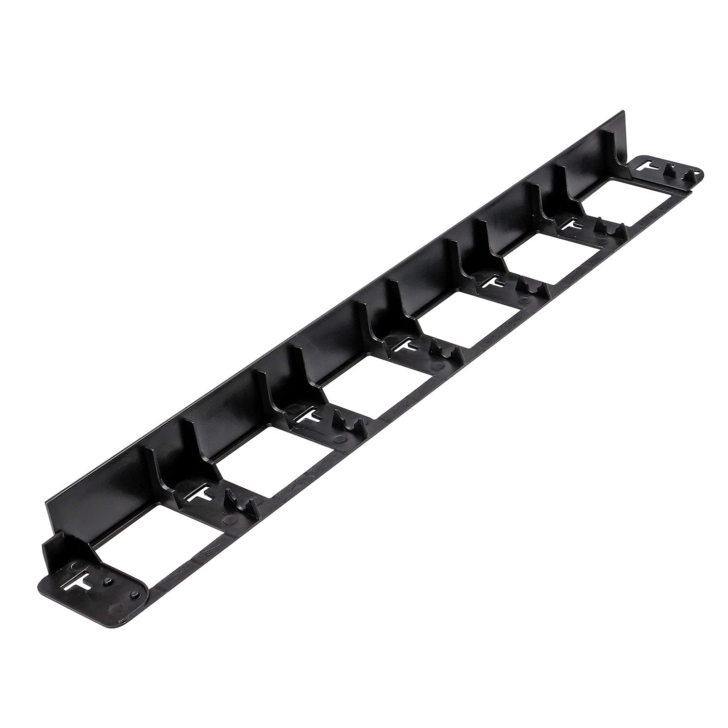 Buy Parkland 8 Piece 4.64m Black Flexible Plastic Garden Edging With