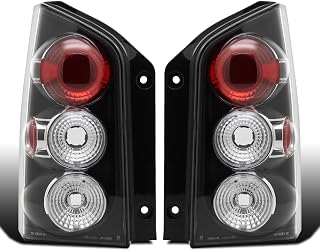 Ronnin - Fits 2005-2012 Nissan Pathfinder Euro Style Replacement Tail Lights Assembly Pair | Black