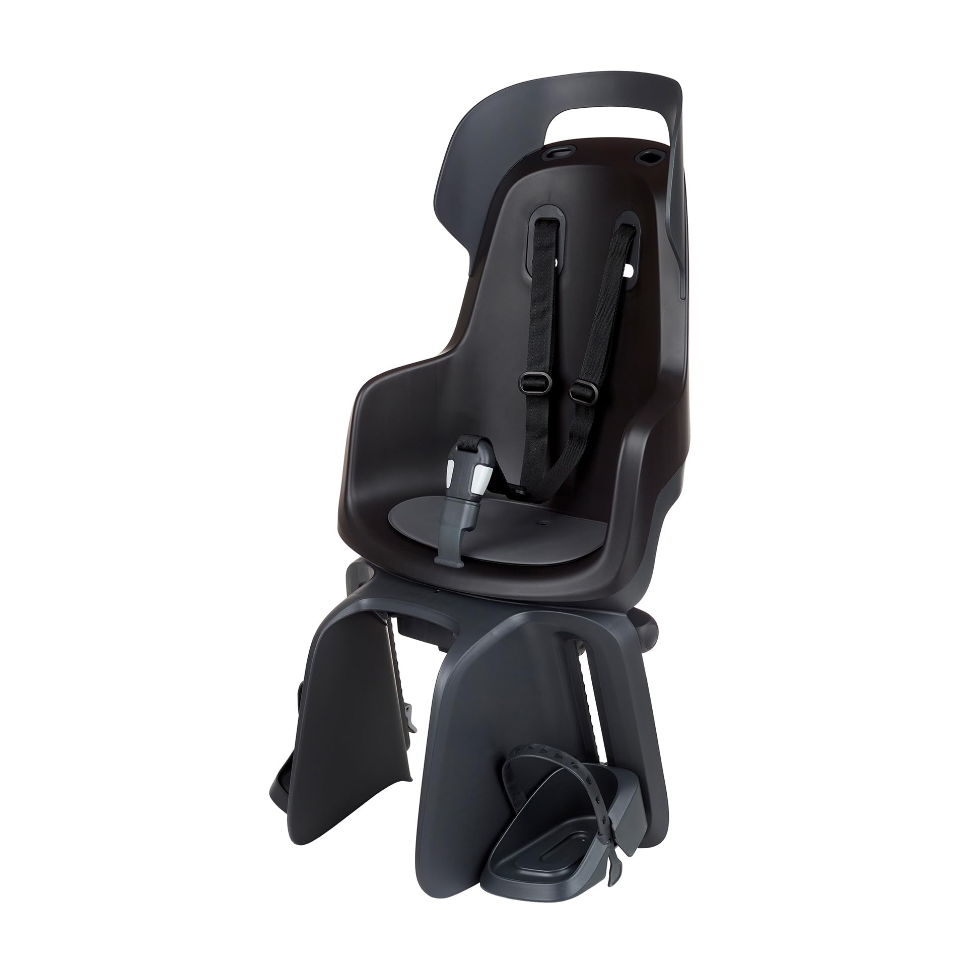 Bobike 8012600008 GO Maxi Carrier RS XR Rear Child Bike Seat For Luggage Rack, Baby Back Seat 9β―Monthsβ6β―Years, Up To 22β―Kg, 20Β° Reclinable, Fits Bike Carrier, Tool-Free, Urban Black
