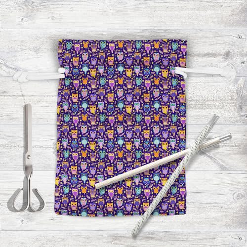 Image of ArtzFolio Owls | Pouch Wrist Potli Bag | Bag for Weddings & Casual Parties