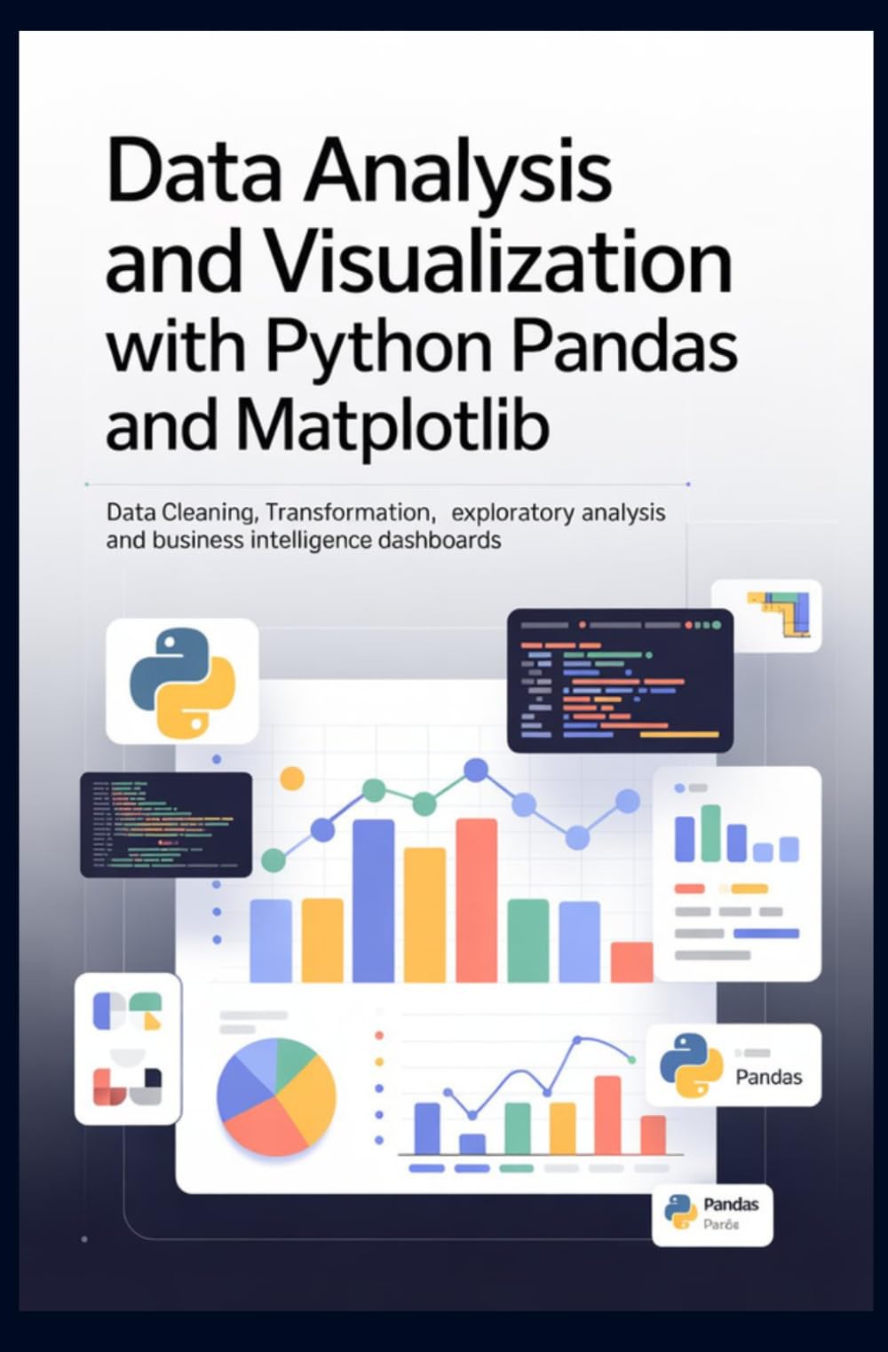 DATA ANALYSIS AND VISUALIZATION WITH PYTHON PANDAS AND MATPLOTLIB: Data Cleaning Transformation Exploratory Analysis and Business Intelligence Dashboards