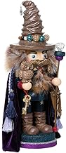 Kurt Adler Hollywood Wizard Nutcracker with Owl, 15"