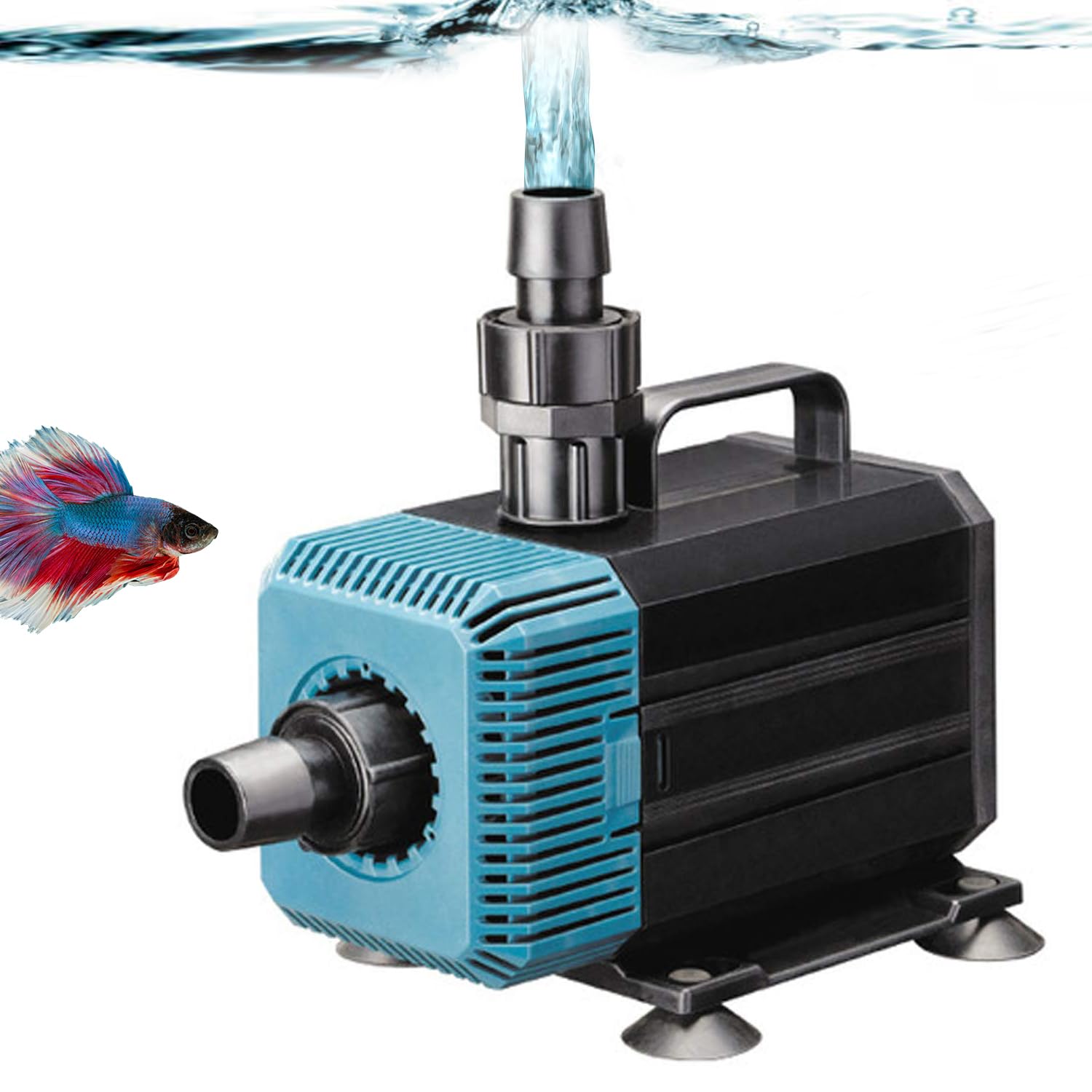 Jainsons Pet Products SOBO WP-5200 Aquarium Submersible Water Pump – 75W Power, 3500L/H Flow Rate, 3m Max Head, AC 220-240V – Ideal for Fish Tanks, Fountains & Hydroponic Systems-image-45